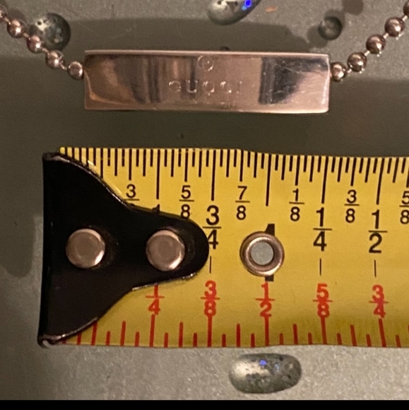 SUPER CUTE GUCCI AUTH STAMPED CHOKER - Picture 5 of 5